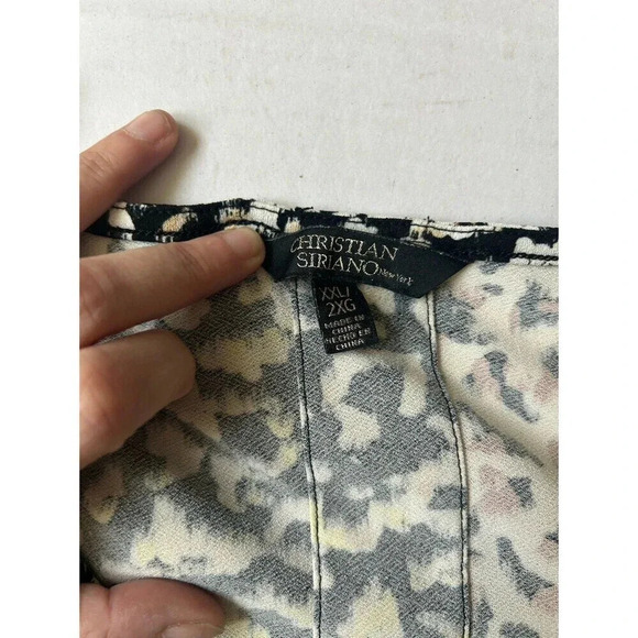 Christian Siriano Women’s V Neck Shift Dress Plus size XXL - Picture 4 of 7